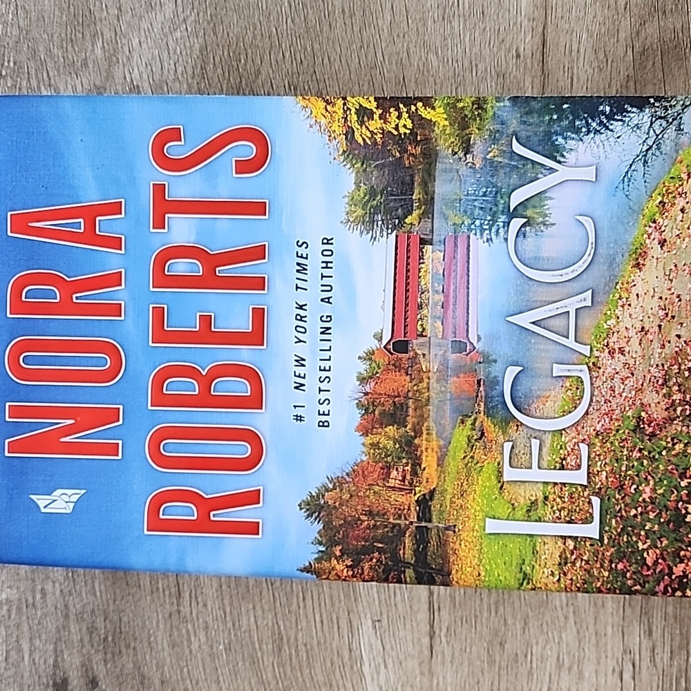 Legacy book by Nora Robert's hardcover